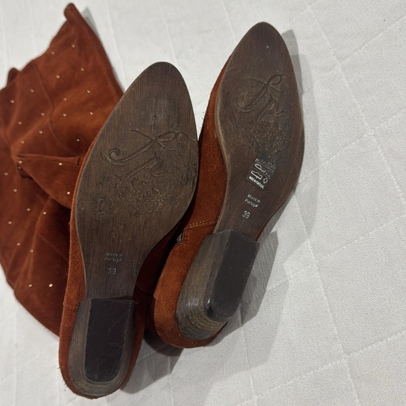 Free People Over The Knee Suede Boots - Picture 6 of 12